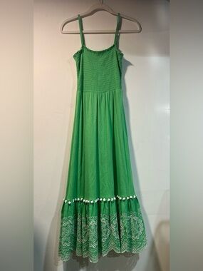 Lilly Pulitzer Maxi Green Dress Rushed size S